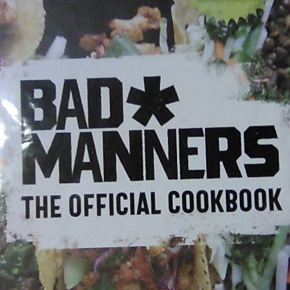 Brand new Hardcover cookbook Titled, BAD MANNERS the official cookbook. - Picture 3 of 9